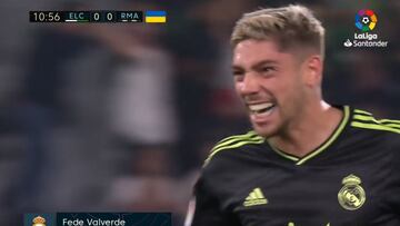 Es un auténtico escándalo lo de Valverde: qué barbaridad de golazo y ya van...