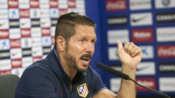 Simeone: "¿100 partidos? no me preocupa, vamos día a día"