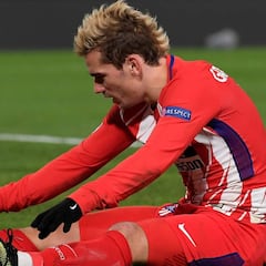 Griezmann, baja casi segura ante el Betis por unas molestias
