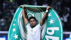 Endrick sigue asombrando: gol y susto en su vuelta con Palmeiras