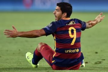 Luis Suárez, delantero del Barcelona