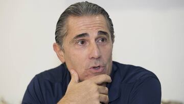 Sergio Scariolo, durante una entrevista