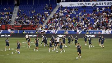 06/08/18 ENTRENAMIENTO REAL MADRID 
 GRUPO  PRETEMPORADA VIAJE GIRA USA ESTADOS UNIDOS NUEVA YORK
 RED BULL ARENA NUEVA JERSEY