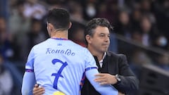 El regalo especial de Cristiano a un hijo de Gallardo: “Te amo”