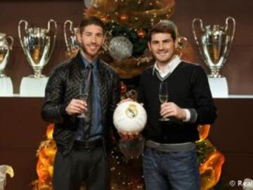 Sergio Ramos e Iker Casillas