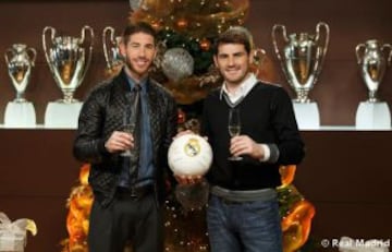 Sergio Ramos e Iker Casillas