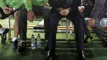 <b>GRAN ENFADO. </b>Mel vivió una noche muy complicada en la banda de El Nuevo Arcángel.