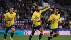 El gol de Pejiño lleva al liderato a Las Palmas