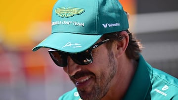 Fernando Alonso en el GP de Austria.