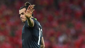 El galés, Gareth Bale, se quedó fuera de la Eurocopa al perder contra Portugal.