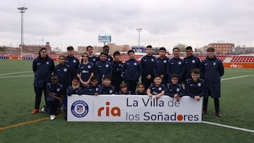 Villa de los Soñadores, proyecto social de la Fundación del Atlético de Madrid.
