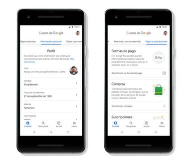 Cuenta de Google, la nueva app para cambiar tus contraseñas