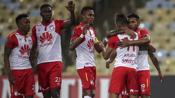 Coraje y corazón: Santa Fe empata en el Maracaná