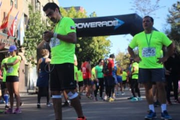 La primera versión del "Santiago 21K", en imágenes