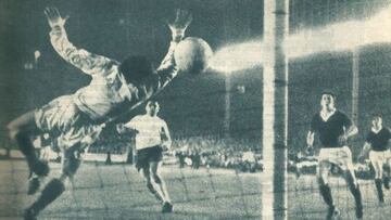 El gol de Puskas en Glasgow.