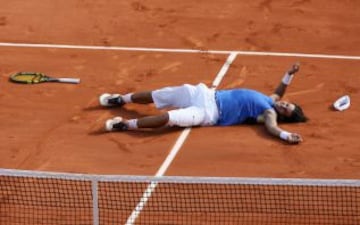 In 2006, Nadal added a second French Open by beating Roger Federer in four sets, 1-6, 6-1, 6-4, 7-6.