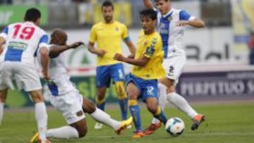 Las Palmas remonta y vuelve a ganar con otro discutido penalti