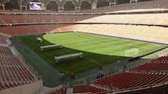 Full house at King Abdullah Sports City for Atlético friendly