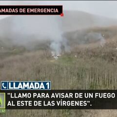 El sobrecogedor audio de la primera llamada que se recibió por el helicóptero de Kobe Bryant