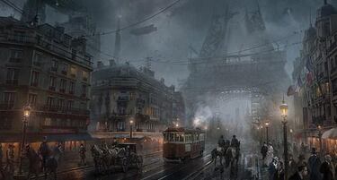 Ciudades del mundo bajo la estética The Order 1886