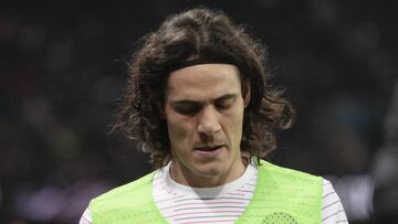 Cavani no entra en la convocatoria para jugar en Lorient