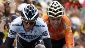 Contador da un aviso a sus rivales antes de los Alpes