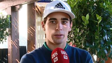 "Hace un año creo que mi golf no era tan bueno como ahora"