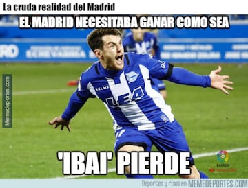 Los mejores memes del Alavés-Real Madrid