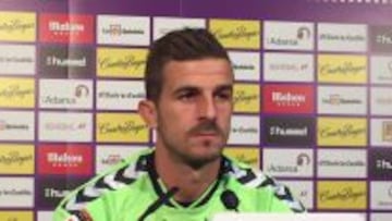 Javi Varas en rueda de prensa