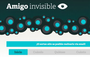 Cómo hacer un sorteo del amigo invisible en Navidad: mejores apps y webs