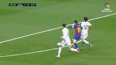 Messi, derrotado por Marcelo cuando era gol fijo