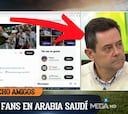 La cara de Roncero al saber que su mayor fan de Arabia tiene otro ídolo muy distinto