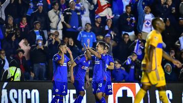 Cruz Azul derrotó por la mínima a Tigres en la jornada 7 del Clausura 2024
