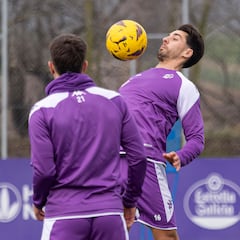 De la Hoz y Joni Montiel, en la rampa de salida