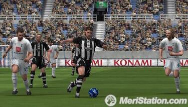 Pro Evolution Soccer 2008 muestra nuevas pantallas en PSP