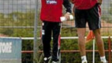 <B>ACIERTO</B>. Maceda quiere que su equipo sea más contundente arriba.