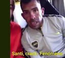 De crack a crack: Tévez le envía un saludo a Santiago Arroyave