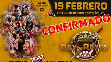 Cartel confirmado para Rey de Reyes