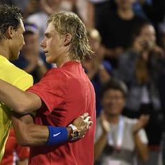Shapovalov sorprende a Nadal y el número 1 tendrá que esperar