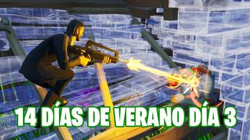 Fortnite 14 días de verano día 3: fusil de asalto de ráfaga y Paraíso del constructor
