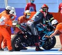 Quartararo tras su fiasco: "No se puede comprar la experiencia"