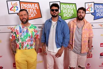 Bombai a su llegada a LOS40 Primavera Pop.