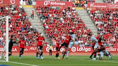 Diego Costa, en su primer gol al Mallorca. 