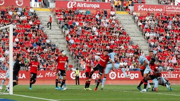 Diego Costa, en su primer gol al Mallorca. 
