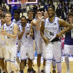 El Bilbao Basket se estrena fuera