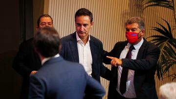 Ferran Reverter Press y Joan Laporta