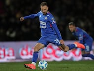 during the 4th round match between FC Juarez and Cruz Azul as part of the Liga BBVA MX, Torneo Clausura 2026 at Olimpico Benito Juarez Stadium, on January 30, 2026 in Ciudad Juarez, Chihuahua, Mexico.