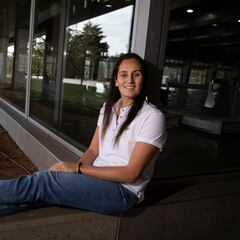 Judith Forca se planta ante el muro de Estados Unidos