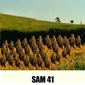 Los mejores memes de Sam va lent¨ªn