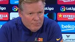 ¿Palo de Koeman a Suárez? Vean lo que dijo sobre el penalti que marcó al Eibar